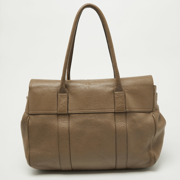 MULBERRY Beige Leather Bayswater Satchel - Picture 4 of 8